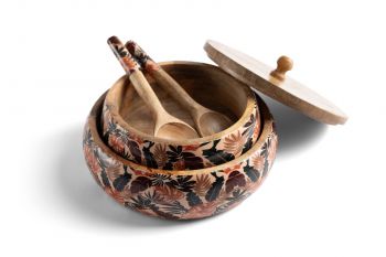 Serving Bowl Set - Autumn Foliage