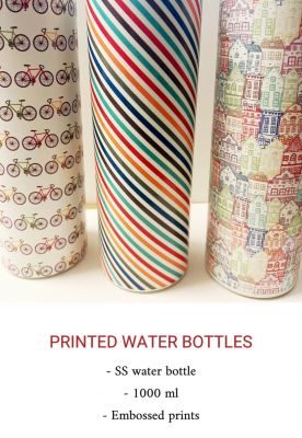 Water Bottle - Stripes